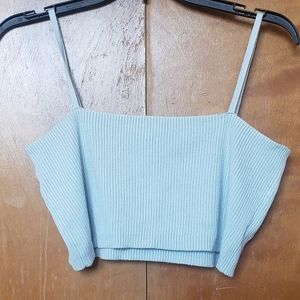 Baby Blue Tube Top